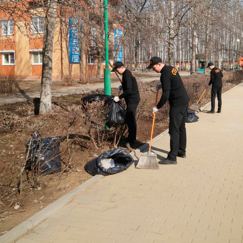 Уборка территории  в Елабуге